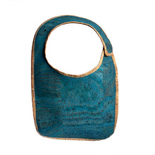 Load image into Gallery viewer, Blue cork bib