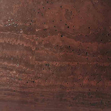 Load image into Gallery viewer, Brown cork fabric close-up detail showcasing the unique and natural occurring patterns of cork