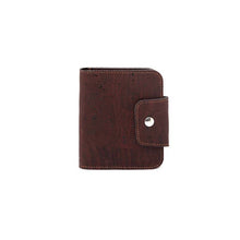 Load image into Gallery viewer, Small brown cork purse for women