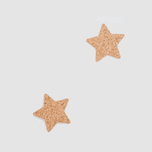 Load image into Gallery viewer, Decorative natural cork wall pieces in the shape of stars