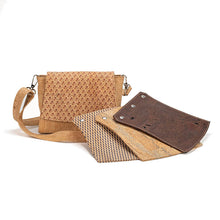 Load image into Gallery viewer, 4 in 1 Crossbody Bag With Changeable Flaps