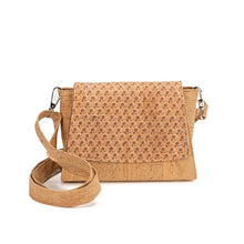 Load image into Gallery viewer, 4 in 1 Crossbody Bag With Changeable Flaps - Front view roses flap