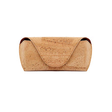 Load image into Gallery viewer, Natural cork glasses case