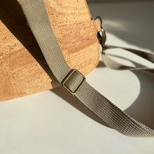 Load image into Gallery viewer, Natural Cork Sling Bag for Women - Strap Detail