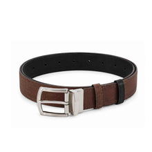 Load image into Gallery viewer, 2 in 1 Reversible Cork Belts for Men black and brown