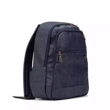 Load image into Gallery viewer, Multi Compartment Cork Sports Backpack for Men - Navy blue, side view