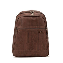Load image into Gallery viewer, Multi Compartment Cork Sports Backpack for Men - brown cork, front view
