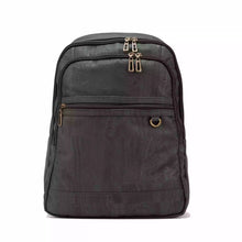 Load image into Gallery viewer, Multi Compartment Cork Sports Backpack for Men - olive green cork, front view