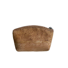 Load image into Gallery viewer, Mini Natural Cork Purse for Coins &amp; Keys 