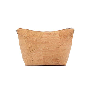 Cork Crossbody Zipper Bag - back