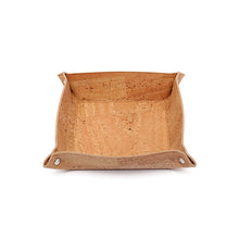 Load image into Gallery viewer, Natural cork key bowl, trinket tray