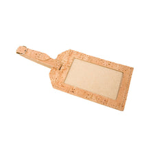 Load image into Gallery viewer, Natural Cork Luggage Tag