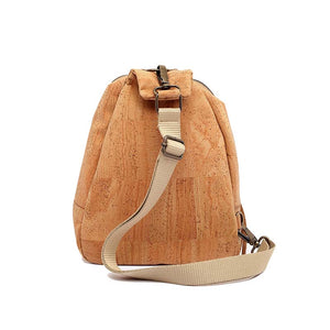 Natural Cork Sling Bag for Women - Back