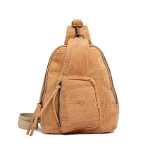 Load image into Gallery viewer, Natural Cork Sling Bag for Women - Front