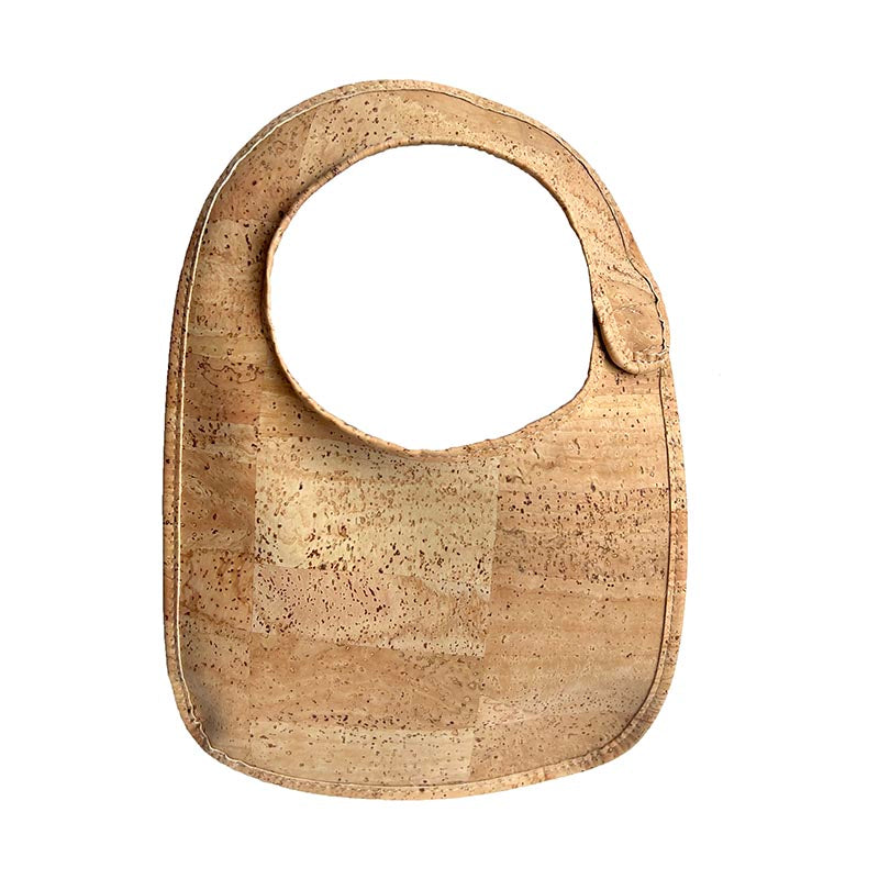 Natural cork bib