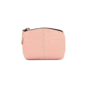 Pink cork purse for coins