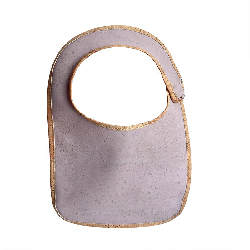 pink cork bib