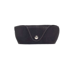 Black cork glasses case