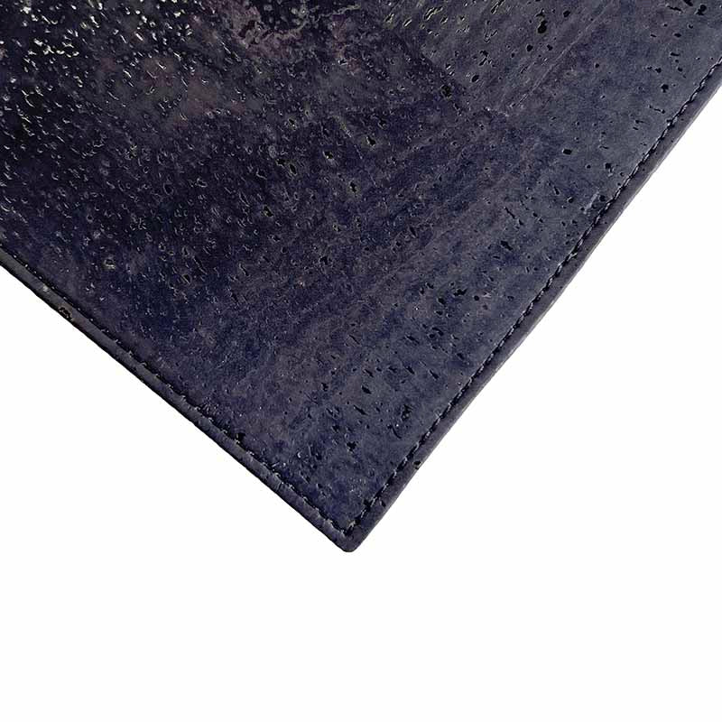 Black cork fabric placemats