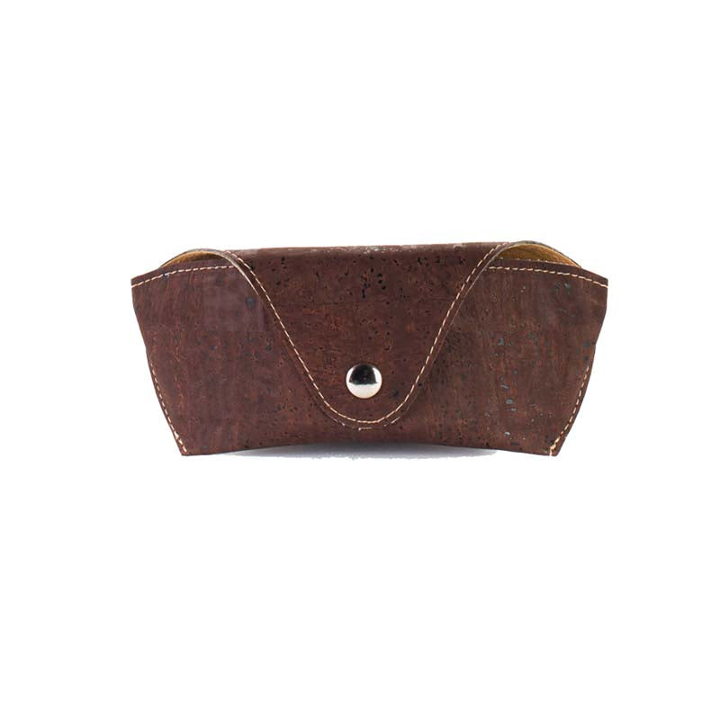 Dark brown glasses case