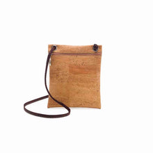 Load image into Gallery viewer, Minimalist natural cork crossbody bag