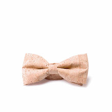 Load image into Gallery viewer, Natural Cork Bow Tie