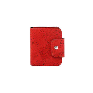red cork purse for women